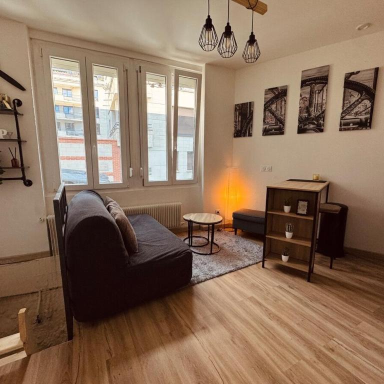 Cocon atypique en souplex Hyper centre Rouen - Apartment mit 1 Schlafzimmer - 1
