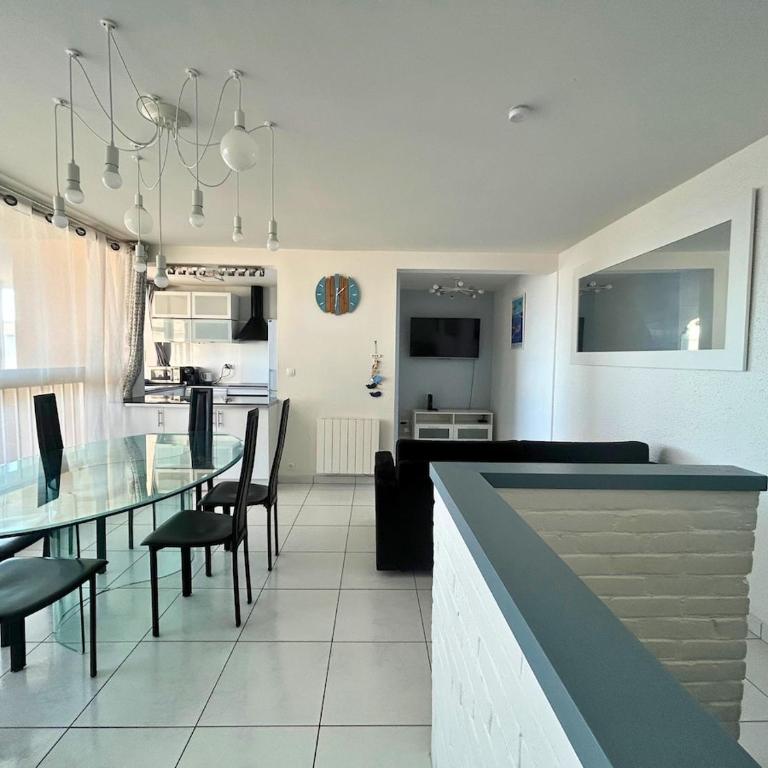Piscine et vue mer - Duplex moderne 6pers - clim - Appartement 2 Chambres - 3