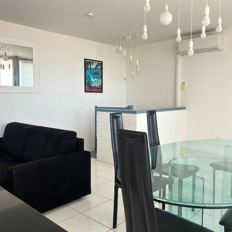 Piscine et vue mer - Duplex moderne 6pers - clim - Appartement 2 Chambres - 4