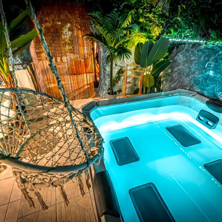 Jungle Caverne- spa privé, logement atypique - Apartment mit 1 Schlafzimmer - 1