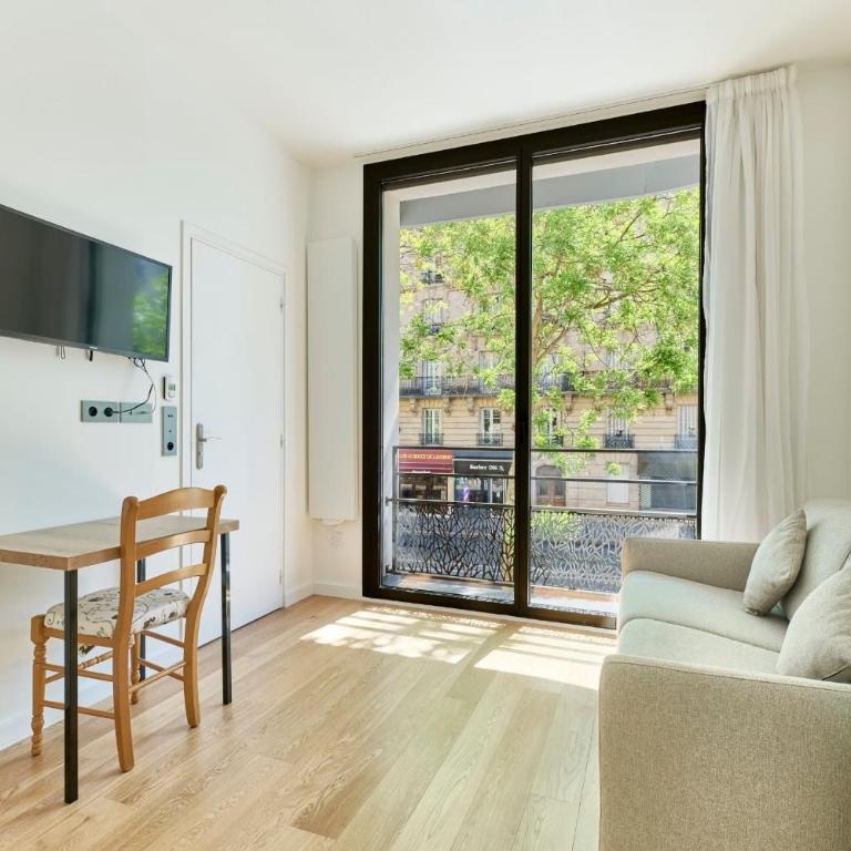 Auteuil 16e Studio lumineux & épuré géré par Mey Agency - Studio - 1