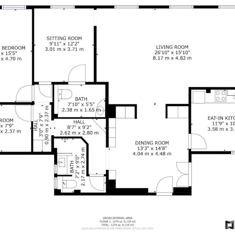 apartment Marais 150 meters from ile Saint louis - Appartement 3 Chambres - 45