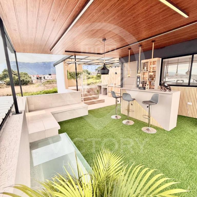 Casa con yacusi y área bbq - Three-Bedroom House - 5