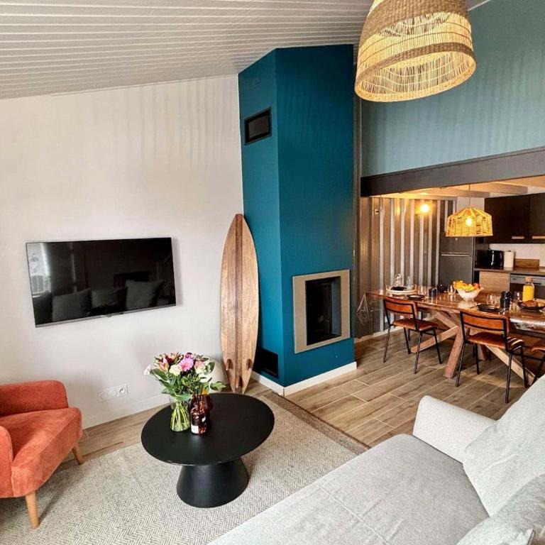 Le Surfeur, appartement cosy au coeur d'Arago - Appartamento con 2 Camere da Letto - 1