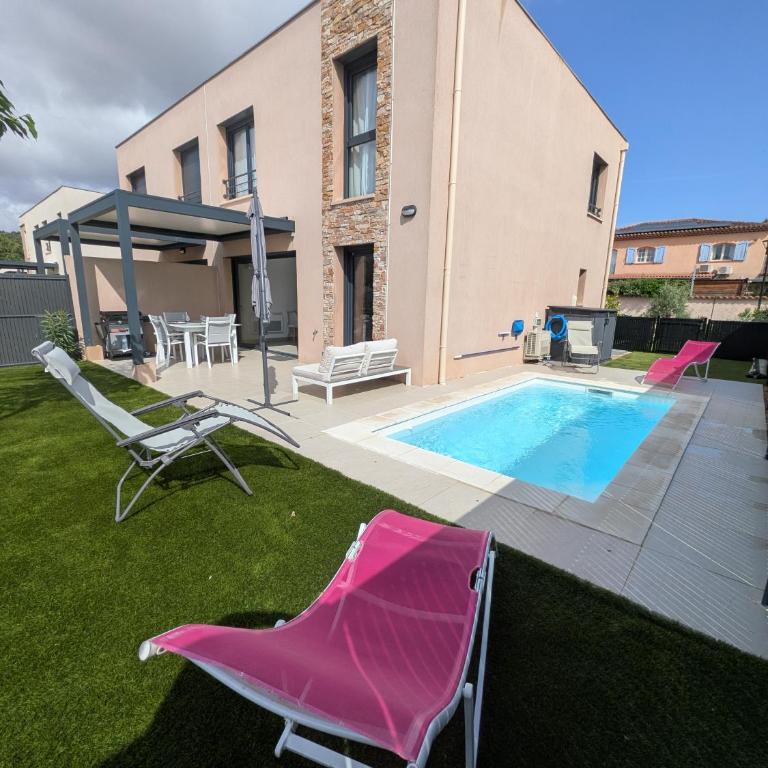 Cottage de Villepey, villa near beach, swimming pool - Casa con 3 Camere da Letto - 22