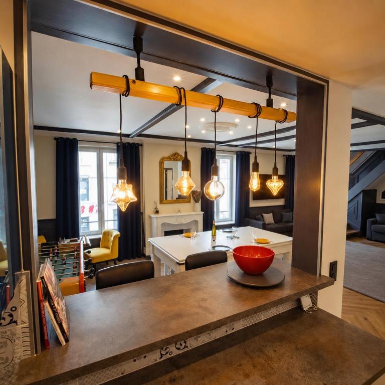 Méga Billard Baby Foot option Escape Game 5min de la gare - Appartement 3 Chambres - 11