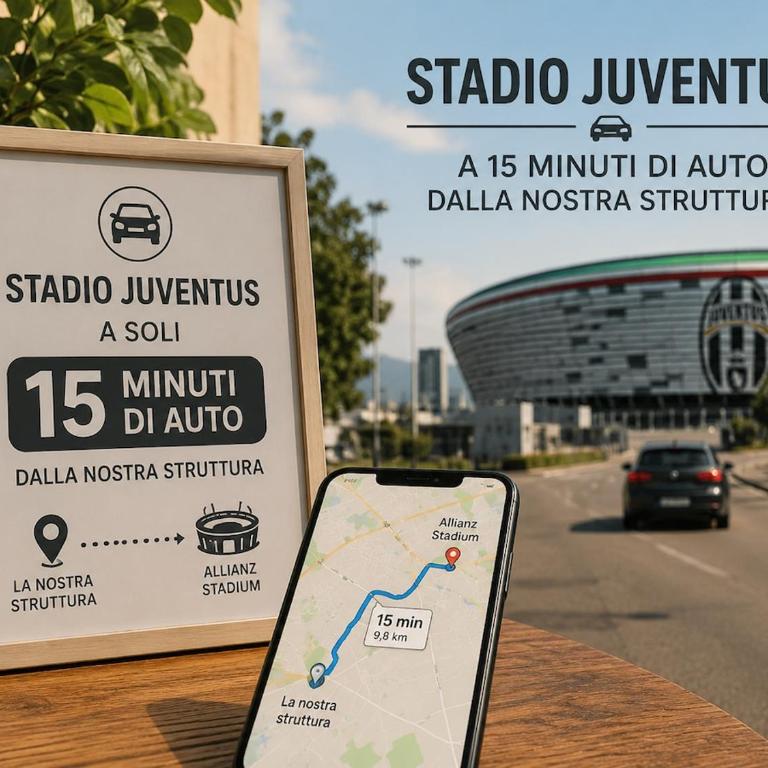 Suite artistica a Torino Nord Stadium & Hospital - Two-Bedroom Apartment with Balcony - 10
