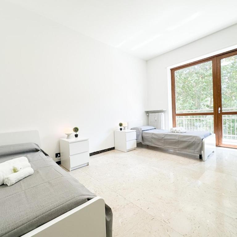 Suite artistica a Torino Nord Stadium & Hospital - Two-Bedroom Apartment with Balcony - 17