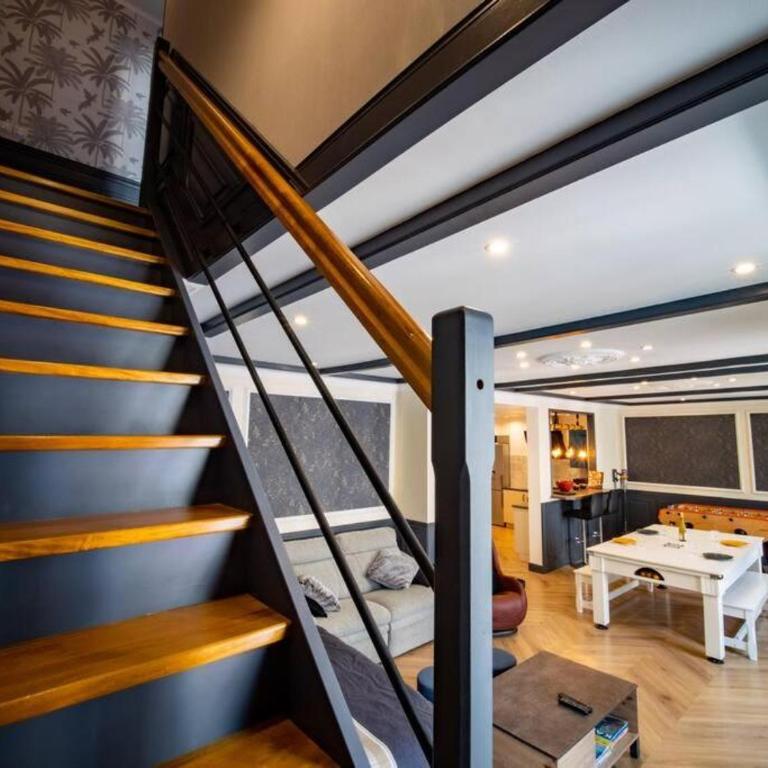 Méga Billard Baby Foot option Escape Game 5min de la gare - Appartement 3 Chambres - 13