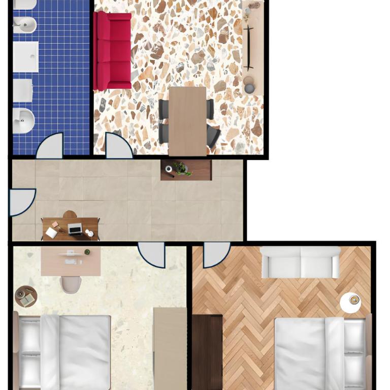CASA GB La tua casa nel centro di Torino - Appartement 2 Chambres - 32