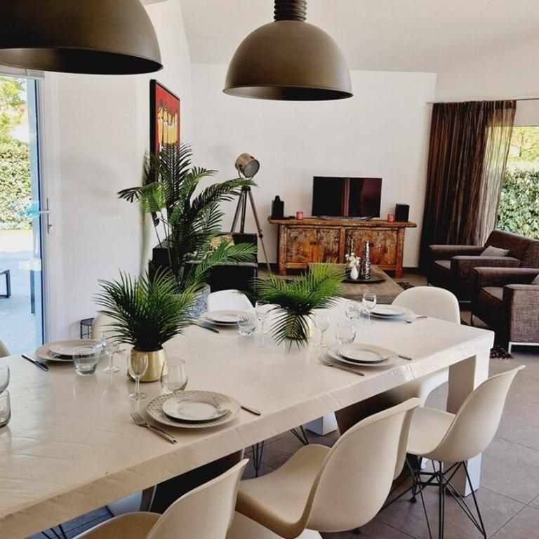 Villa 09, piscine chauffée 8 personnes à 2 pas de l'océan - Casa Vacanze - 12