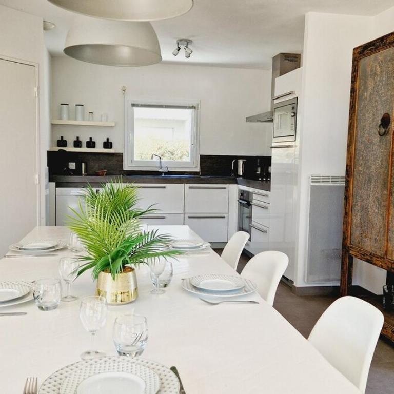 Villa 09, piscine chauffée 8 personnes à 2 pas de l'océan - Casa Vacanze - 14