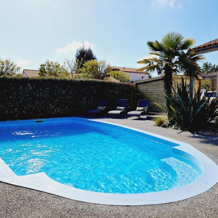 Villa 09, piscine chauffée 8 personnes à 2 pas de l'océan - Casa Vacanze - 54