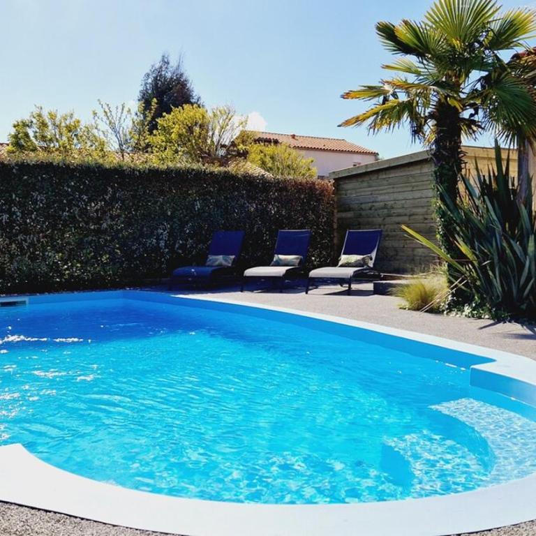 Villa 09, piscine chauffée 8 personnes à 2 pas de l'océan - Casa Vacanze - 52