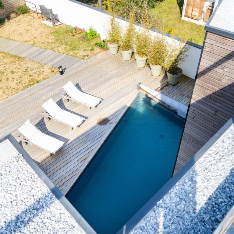 Rooftop & Océan Villa d'architecte avec piscine - Maison de Vacances - 4