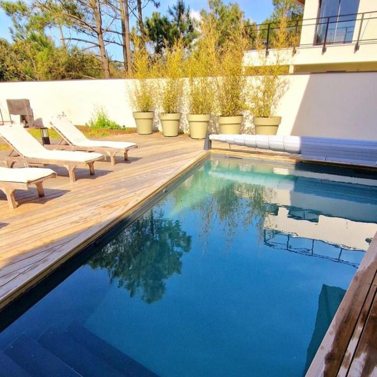 Rooftop & Océan Villa d'architecte avec piscine - Maison de Vacances - 36