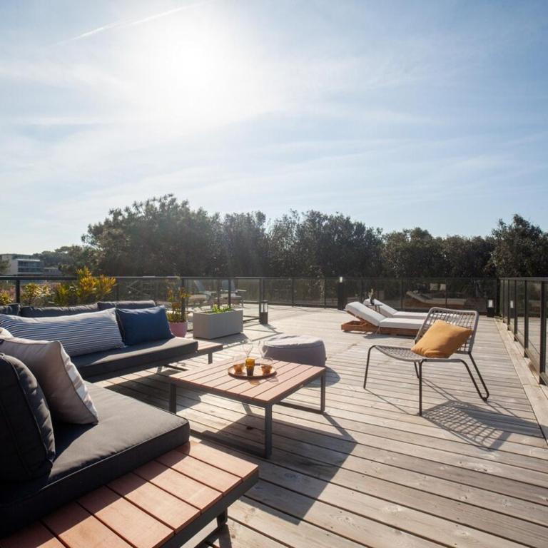 Rooftop & Océan Villa d'architecte avec piscine - Maison de Vacances - 39