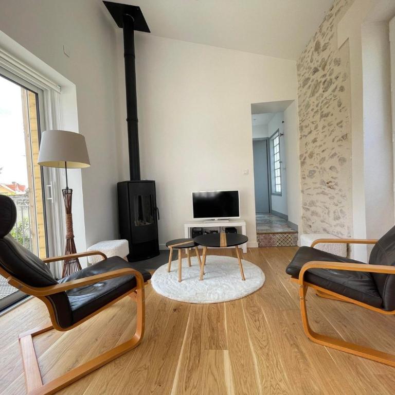 L'Atelier jolie maison rénovée proche côte sauvage - Casa con 1 Camera da Letto - 3