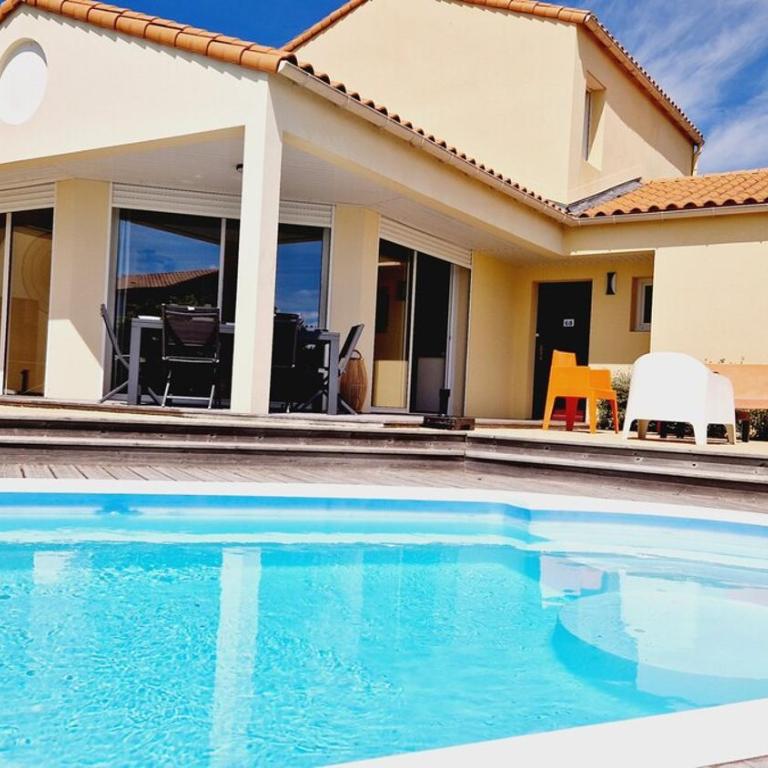 Villa 68, piscine chauffée à 2 pas de l'océan - Casa Vacanze - 34