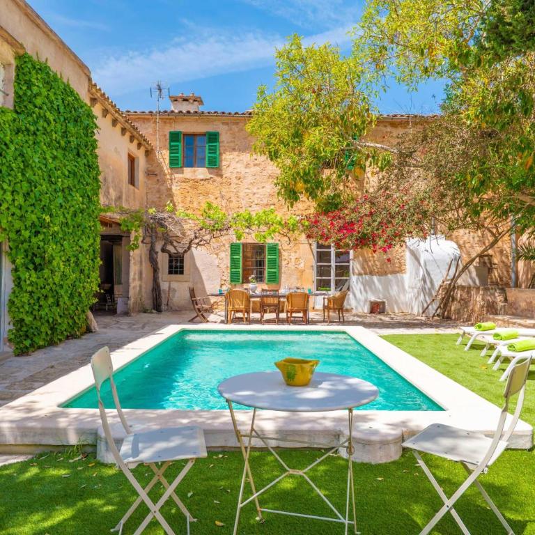 VILLA SANTANYI SUEÑO DE VERANO - Beautiful country house with private pool and free Wi-Fi - Villa - 1