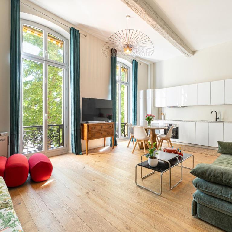 Appartement Luxe Rotonde - Vue Panoramique - Clim - Appartement 2 Chambres - 1