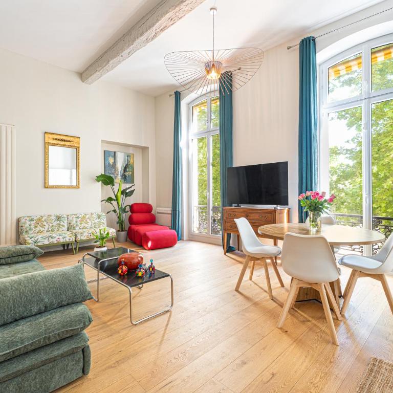 Appartement Luxe Rotonde - Vue Panoramique - Clim - Appartement 2 Chambres - 15
