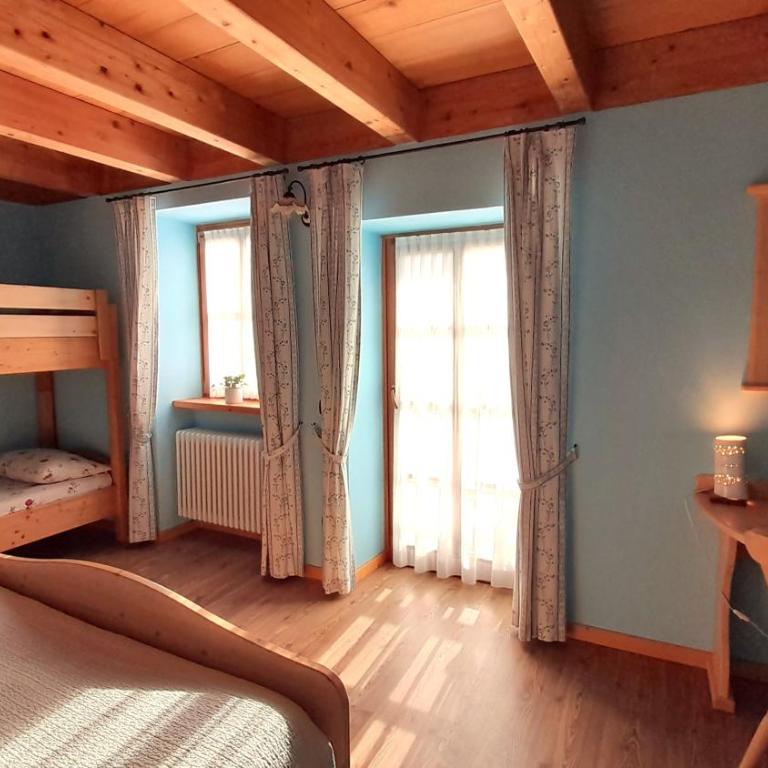Chalet Dolomiti Trentino - Doppelzimmer mit Bergblick - 4