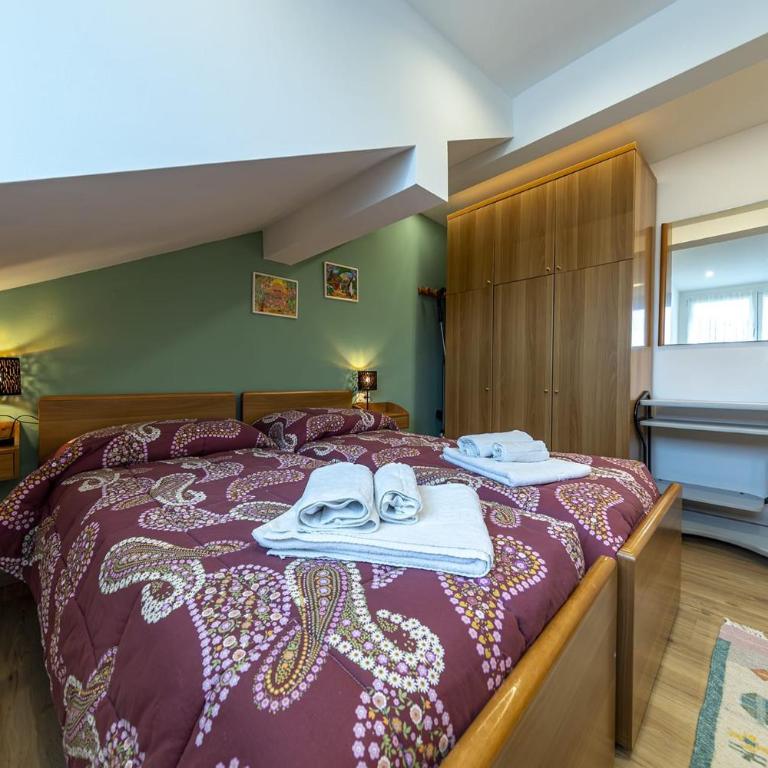 House Cuel Milena Folgaria - Green - Apartamento Deluxe de 2 dormitorios con vistas al jardín - 20
