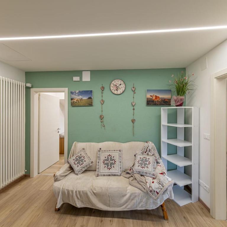 House Cuel Milena Folgaria - Green - Apartamento Deluxe de 2 dormitorios con vistas al jardín - 16