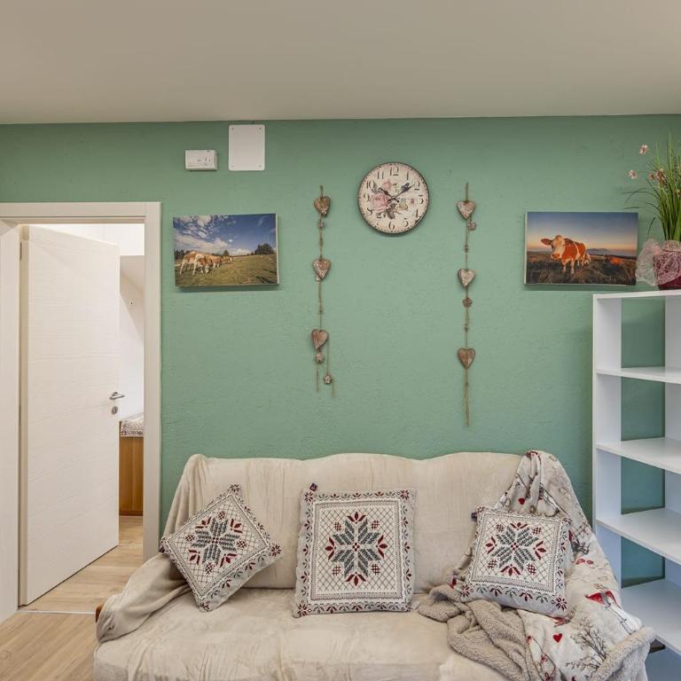 House Cuel Milena Folgaria - Green - Apartamento Deluxe de 2 dormitorios con vistas al jardín - 17