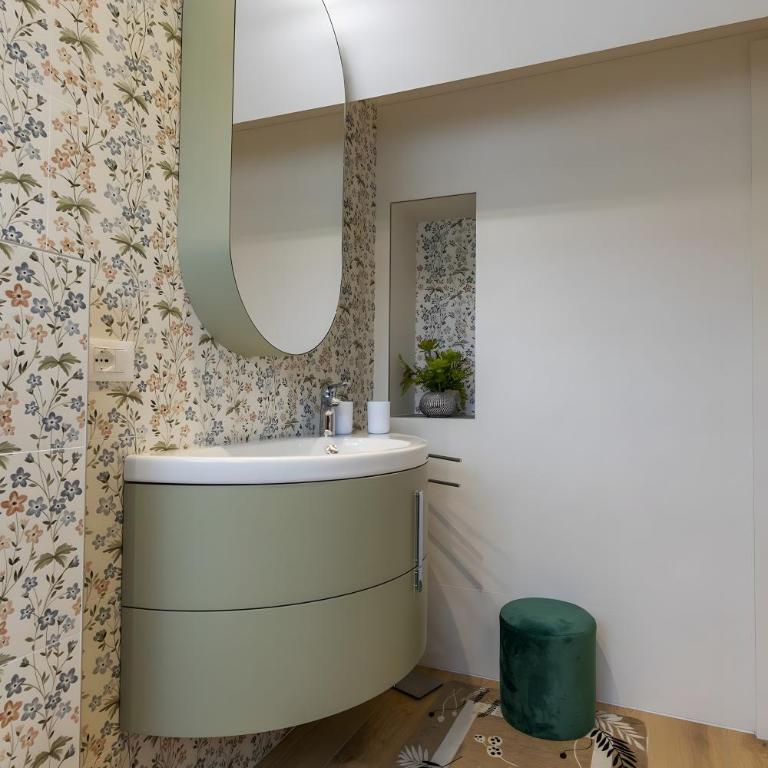 House Cuel Milena Folgaria - Green - Apartamento Deluxe de 2 dormitorios con vistas al jardín - 8