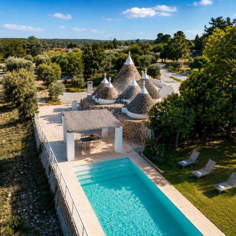 Trulli Santa Maria dei Grani - Authentic Puglia Trulli with Private Pool & Scenic Garden - Villa con Piscina Privata - 6