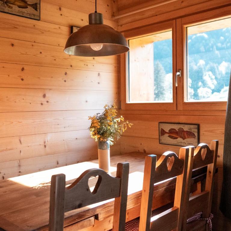 Le chalet d'en ô-Gîte et restaurant - Appartement - 3