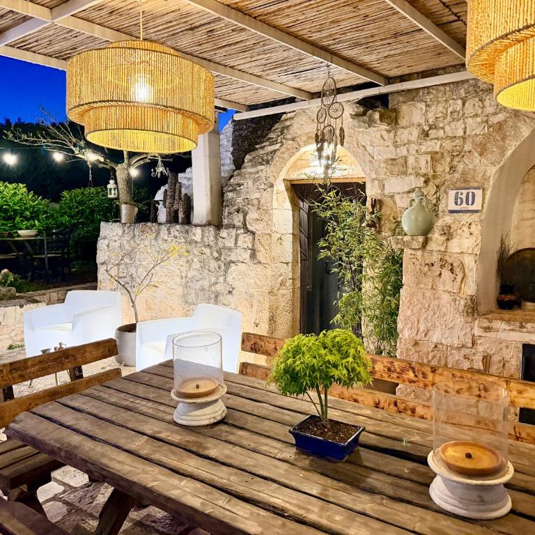 Sto al Trullo - Historic Trullo with Private Jacuzzi and Sauna - Villa con 3 Camere da Letto - 13