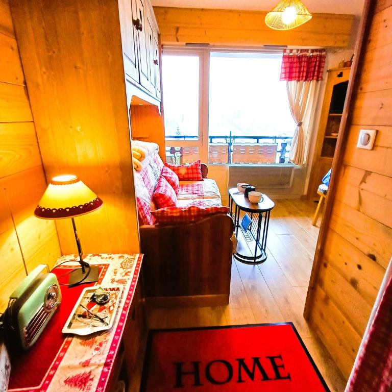 Cocoon au Samance Studio et Parking Le Grand-Bornand - Apartment mit 1 Schlafzimmer - 6