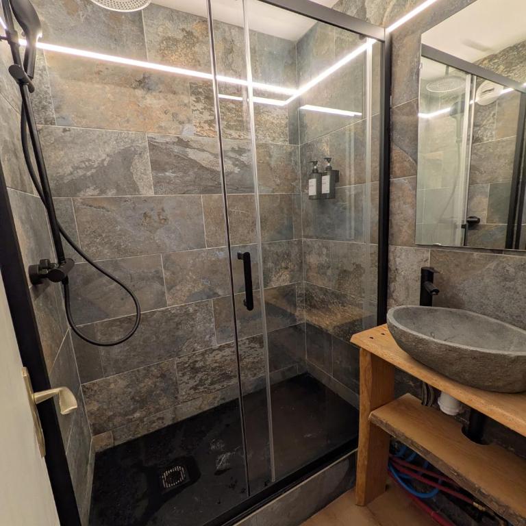 Le nid de l'isard, draps et serviettes fournies au Pied des télécabines, Centre ville et Thermes - Apartment mit 1 Schlafzimmer - 7
