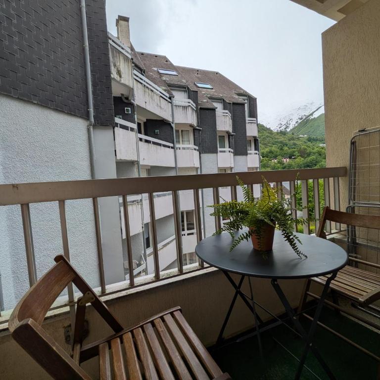 Le nid de l'isard, draps et serviettes fournies au Pied des télécabines, Centre ville et Thermes - Apartment mit 1 Schlafzimmer - 17