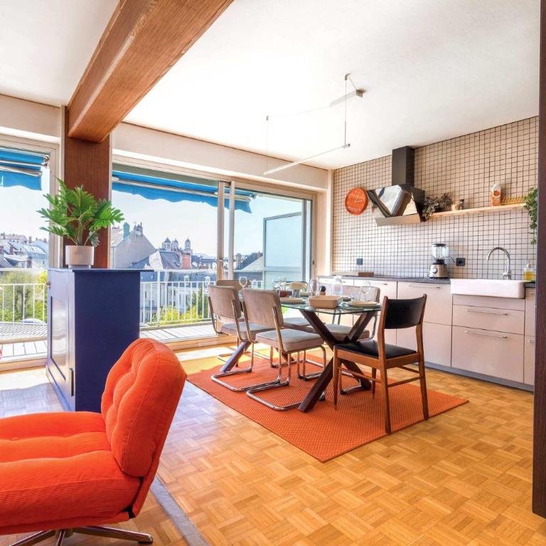 Bleu Safran - Appartement avec Balcon - 1