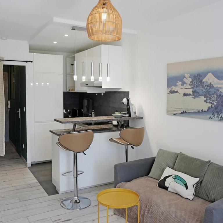 Cocon Sète Corniche, plages à pied, parking privé - Apartment mit 2 Schlafzimmern - 16