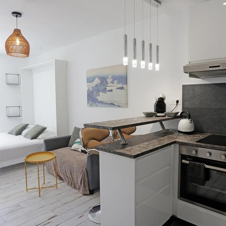 Cocon Sète Corniche, plages à pied, parking privé - Apartment mit 2 Schlafzimmern - 20