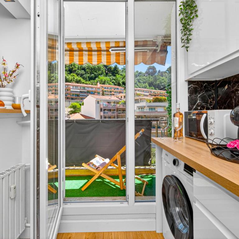 Evasion Mentonnaise studio proche gare - One-Bedroom Apartment - 16