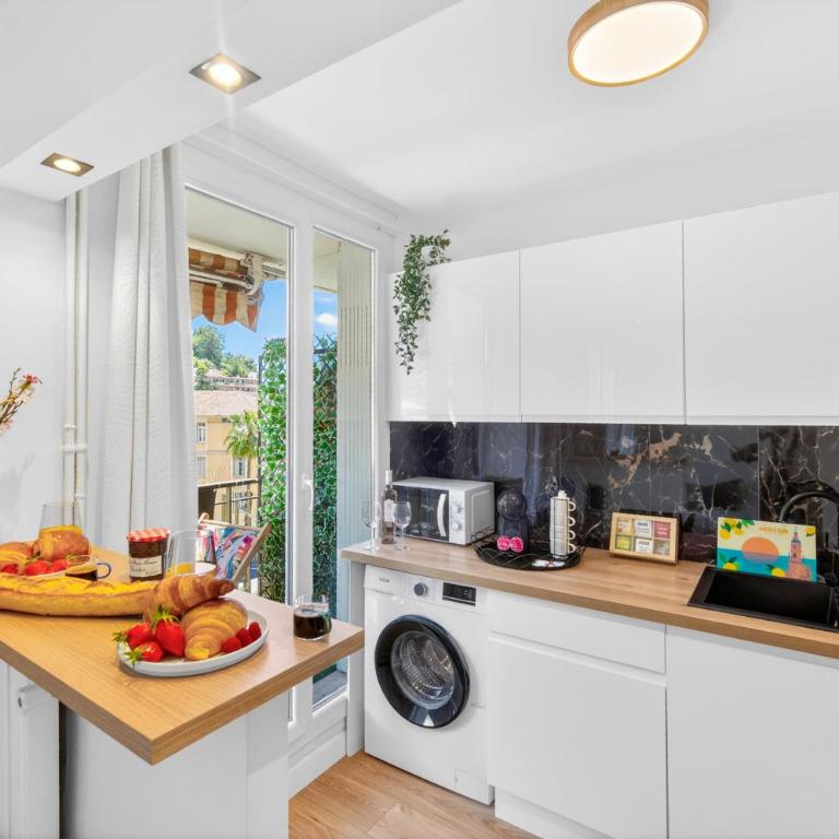 Evasion Mentonnaise studio proche gare - One-Bedroom Apartment - 2