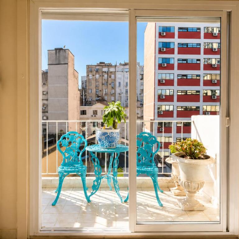 Sunny apartment on Florida street near Galerias Pacifico - Apartamento de 1 dormitorio con balcón - 6