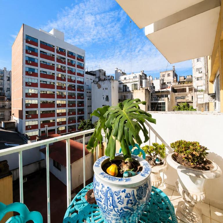 Sunny apartment on Florida street near Galerias Pacifico - Apartamento de 1 dormitorio con balcón - 8