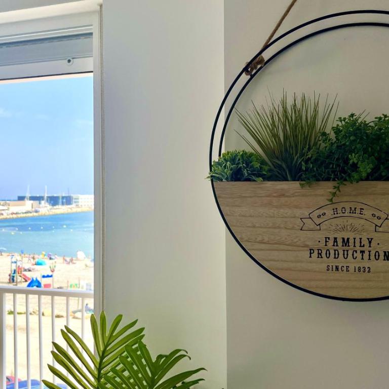 Mar, terraza y parking - Apartamento con vistas al mar - 6