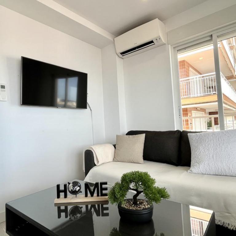 Mar, terraza y parking - Apartamento con vistas al mar - 23