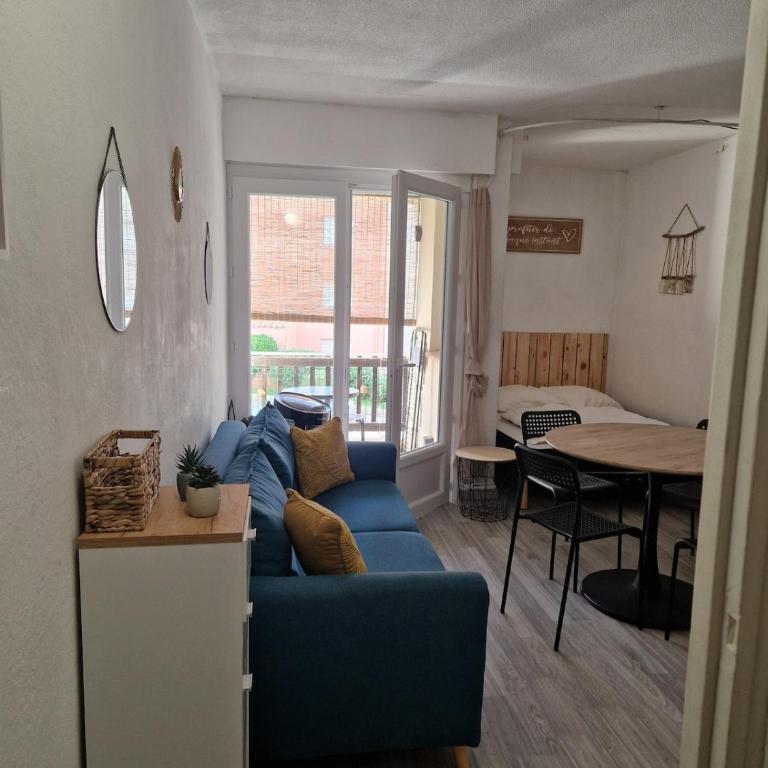 Lili Cap parking 100 m de la plage Cap d'Agde - Apartamento Estudio con balcón - 11