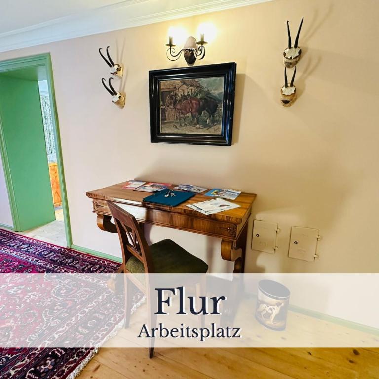 KURFÜRSTLICHES JÄGERHAUS - by "Schloss Gessenberg" - luxurious vacation home with mountain views, suitable for families and friends - Apartment mit 2 Schlafzimmern und Terrasse - 14