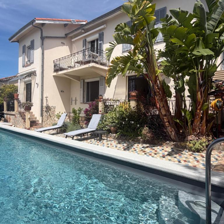 Très beau Studio lumineux dans Villa avec piscine - Appartamento con 1 Camera da Letto - 4