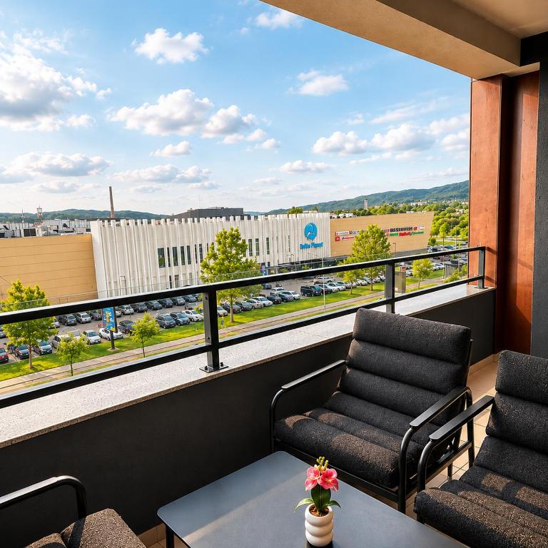 Golden Day Apartment - Luxury Delta Planet View apartment with Garage - Apartman s 1 Spavaćom Sobom i Balkonom - 4